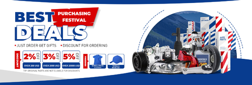Promosi suku cadang mobil pada September 2024