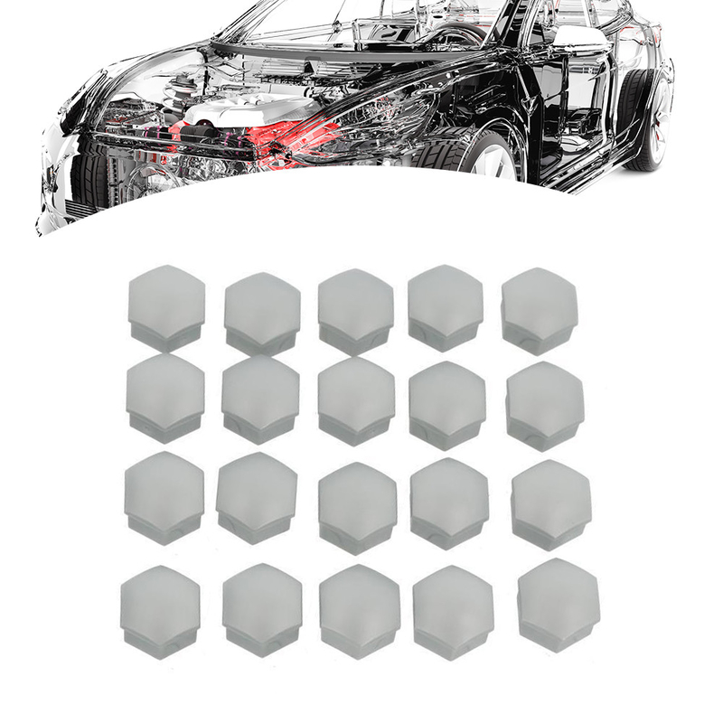 Plastik Lug Nut Cover 31471687 Dirancang untuk XC40 S40 V50 V40 C70 Mobil