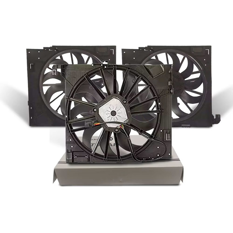 Mesin pendingin Fan Assembly C2D24144 C2D38737 C2P17120 Radiator Fans Untuk Jaguar XF XJ