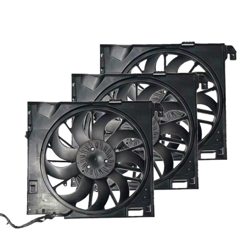 Mesin pendingin Fan Assembly C2D24144 C2D38737 C2P17120 Radiator Fans Untuk Jaguar XF XJ