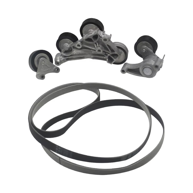 100% Asal Bagian Otomotif 32213657 Sabuk Sabuk Serpentine Set Untuk Volvo XC90 16- Aksesoris Mobil