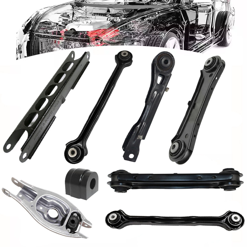 Bagian mobil Roda belakang Suspensi bawah 33326777980 Control Support Arm 33326763477 Untuk BMW E90 E91 E92 E93 E81 E82 E87