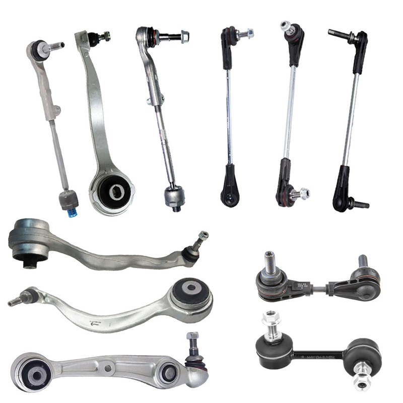 New Energy Electric Vehicle Parts Tie Rod Stabilizer Bar Front Lower Straight / Bent Arm Assembly Untuk BMW I4 (G26) 2022-