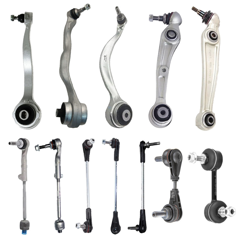 New Energy Electric Vehicle Parts Tie Rod Stabilizer Bar Front Lower Straight / Bent Arm Assembly Untuk BMW I4 (G26) 2022-