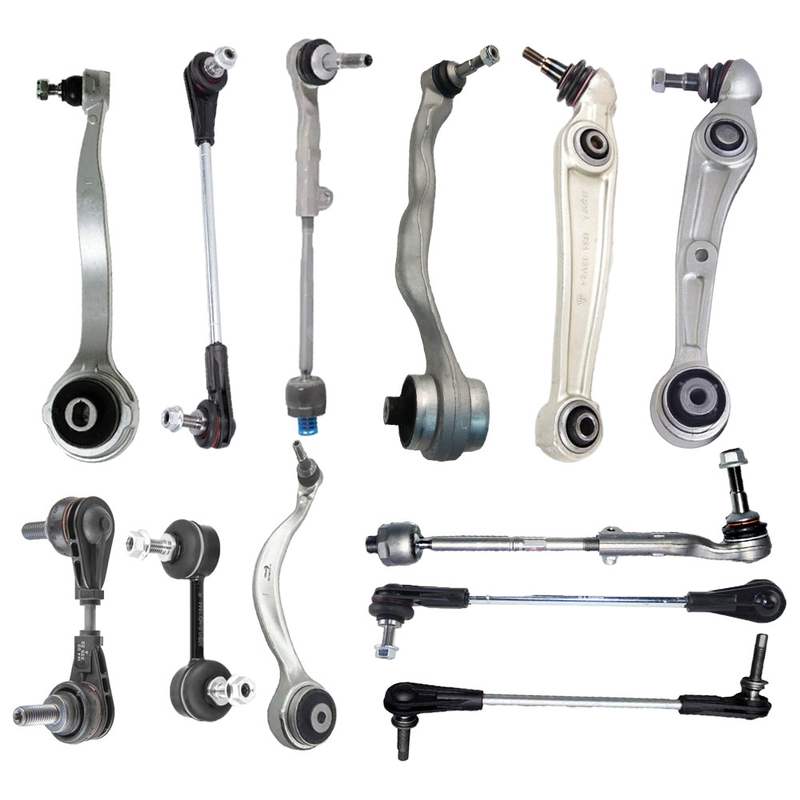 New Energy Electric Vehicle Parts Tie Rod Stabilizer Bar Front Lower Straight / Bent Arm Assembly Untuk BMW I4 (G26) 2022-