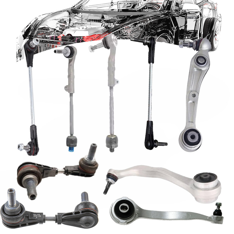 Auto Parts 32106880695 Tie Rod 31306893359 Stabilizer Bar Front Lower Straight / Bent Arm Assembly Untuk BMW I3 (G28) 2022-