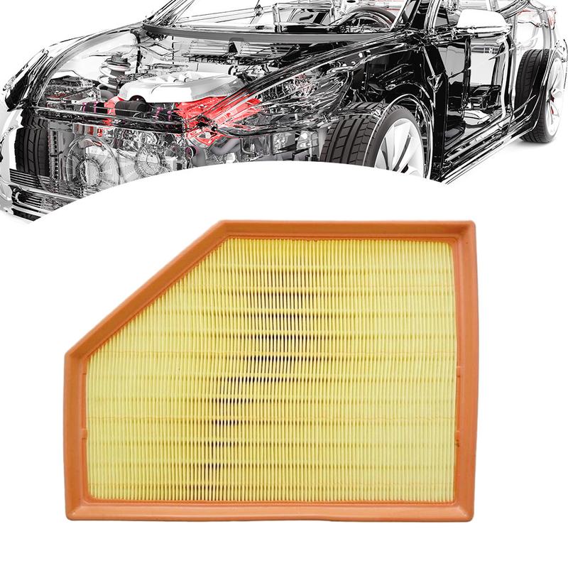 Filter Udara Mesin 30636551 Filtrasi Berkinerja Tinggi Untuk S60 V70 XC70