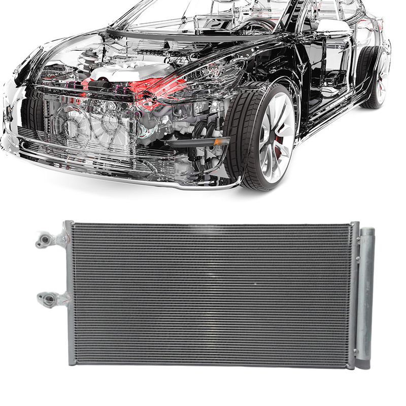 Radiator AC Womala 31686415 untuk XC60 XC90 S60 V90 S90 V60