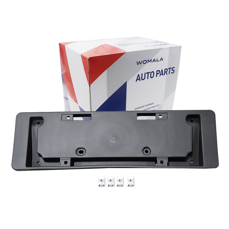 Kerangka plat nomor depan Womala 1493098-00-A-P untuk bumper depan Model Y