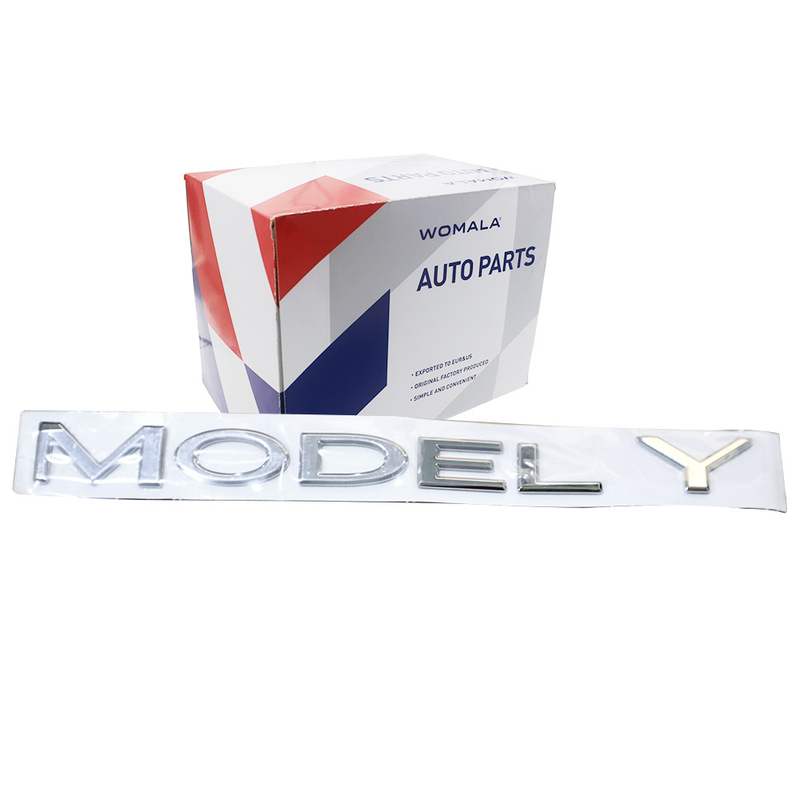 Womala Dual Motor Badge 1484848-00-B untuk Model X Model Y