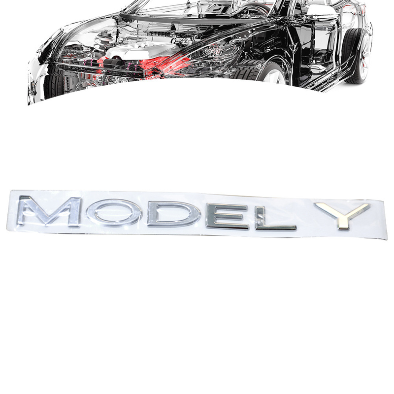 Womala Dual Motor Badge 1484848-00-B untuk Model X Model Y
