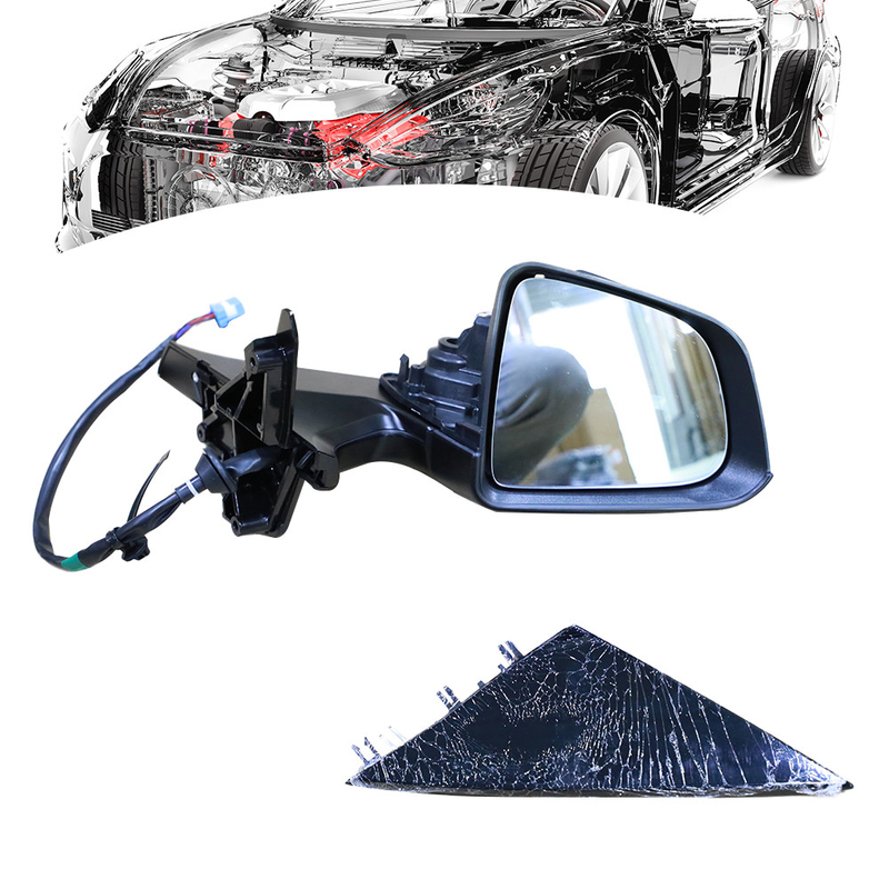 Mirror sayap kanan listrik 1609791-00-A-P untuk Model Y Model 3