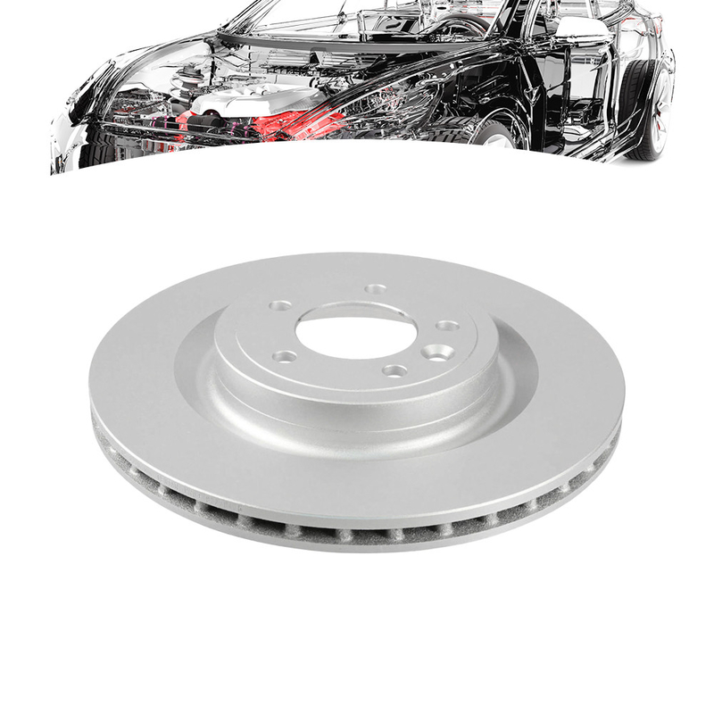 Rotor rem cakram belakang LR033302 untuk Range Rover Sport Discovery 4