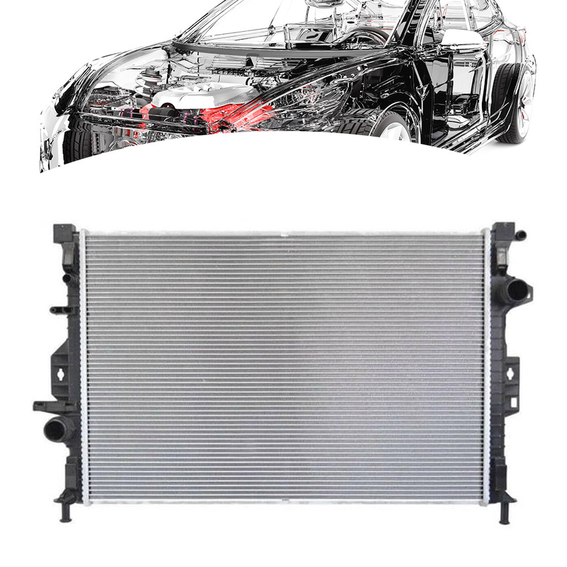WOMALA Radiator LR070463 untuk Land Rover Discovery Spor Range Rover Evoque 2020