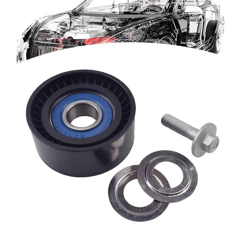 Penggerak Sabuk Idler Pulley LR028879 Untuk Land Rover LR2 LR4 Discovery Sport