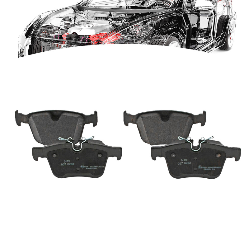 Set Kampas Rem Womala LR123010 untuk Land Rover Discovery Sport Evoque Velar