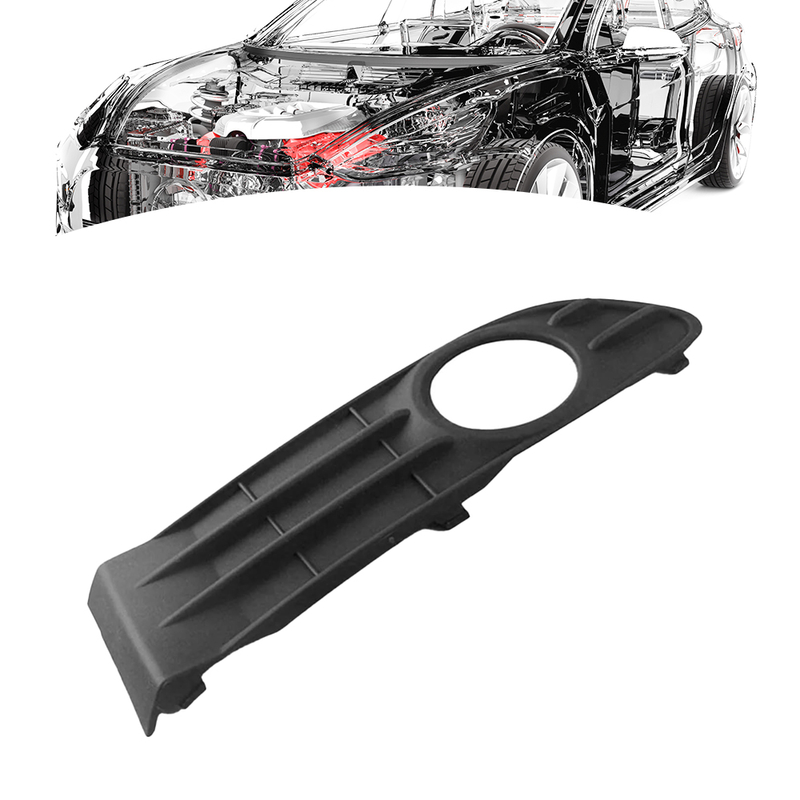 30744920 Front Bumper Fog Light Cover Fog Light Grille Bezel Bagian Eksterior Fog Light Cover untuk Volvo S40 2008 sampai 2012 30744919