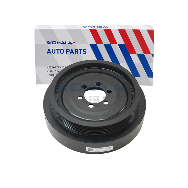 Womala Crankshaft Timing Pulley OE 11237564969 Torsional Vibration Dampers untuk suku cadang mobil Bmw