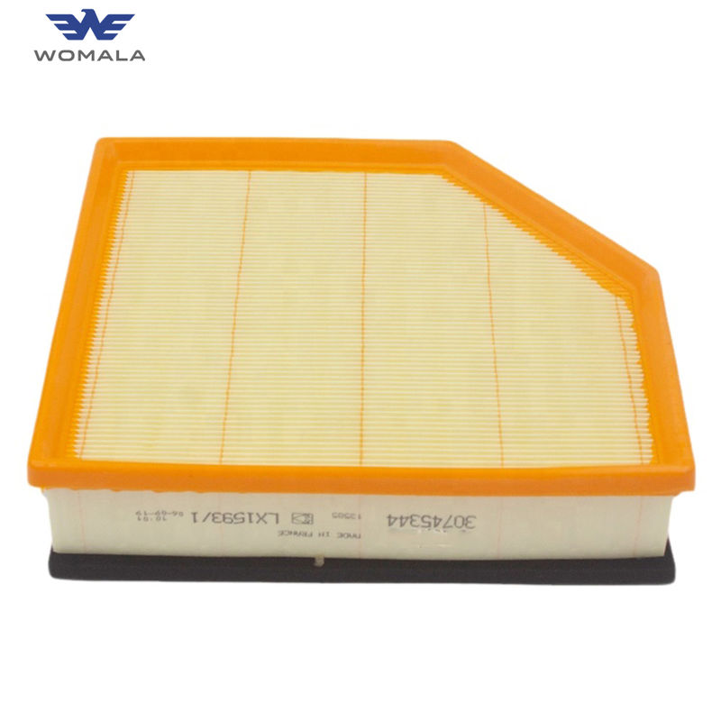 Filter Udara Womala OE 30745344 untuk suku cadang mesin mobil Auto Parts