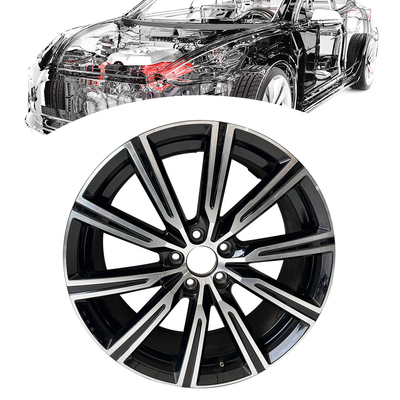 19 Inch MK2 Black Diamond Cut Alloy Wheel 31423852 untuk XC60