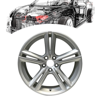 Womala 18 Inci 5-Double Spoke Silver Alloy Wheel 31434951 untuk 2019-2021 S90