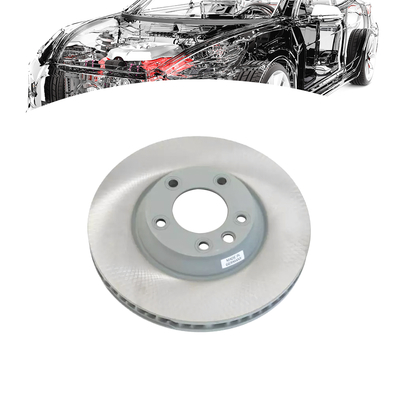 Rotor rem cakram 95535140151 untuk Cayenne 955 Bagian rem depan belakang